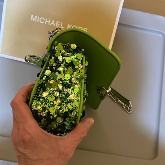 Michael Kors TRIBECA SM Conv Chaim Shldr bag - Picture 7 of 16